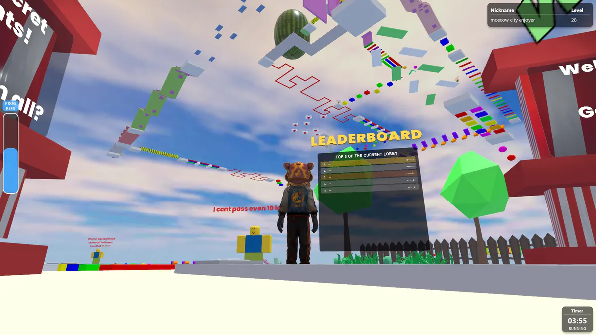 Easy Obby 50 Levels!