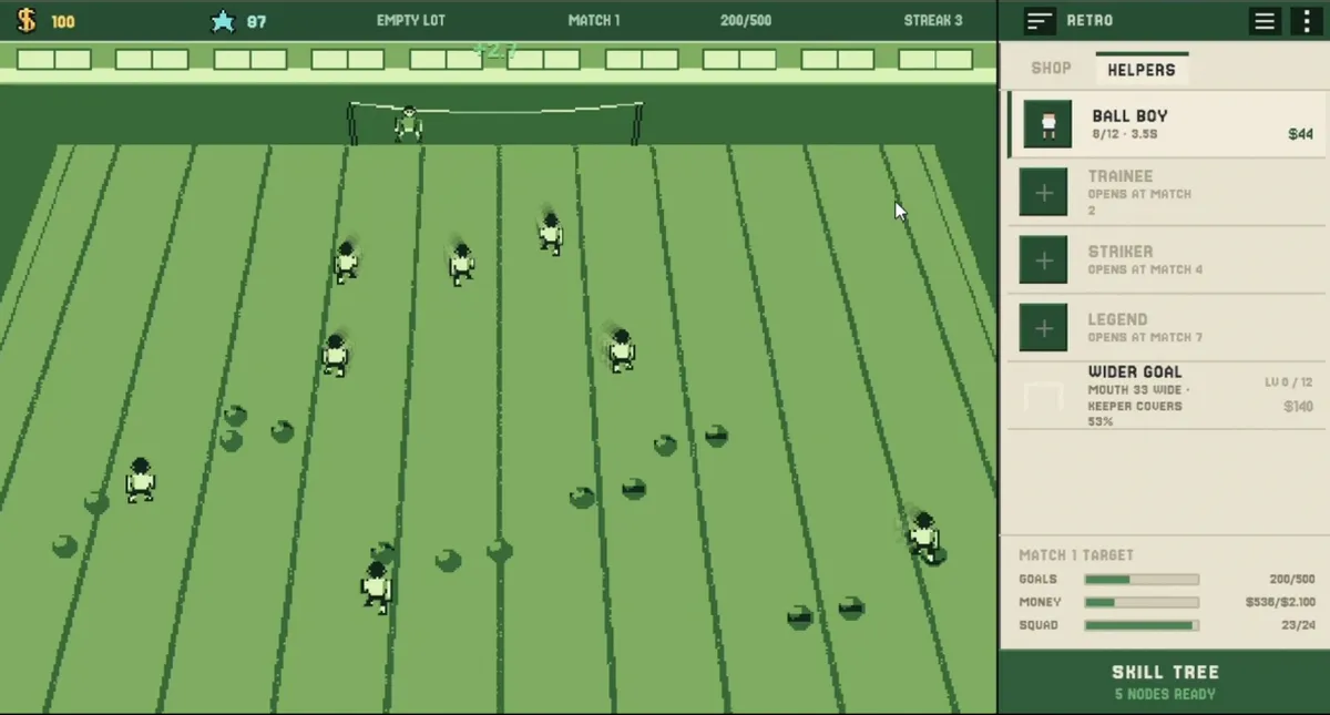 Footballer: OPEN GOAL media 3