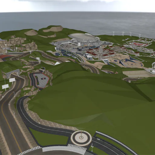 Entire Skate 3 University map!