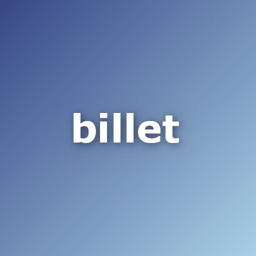 billet logo