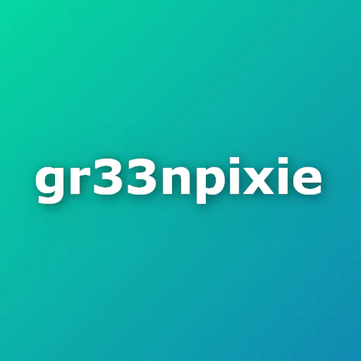 gr33npixie logo