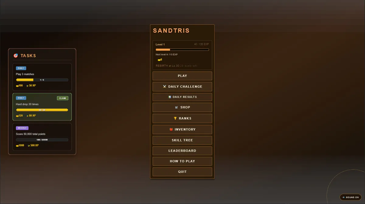 Sandtris