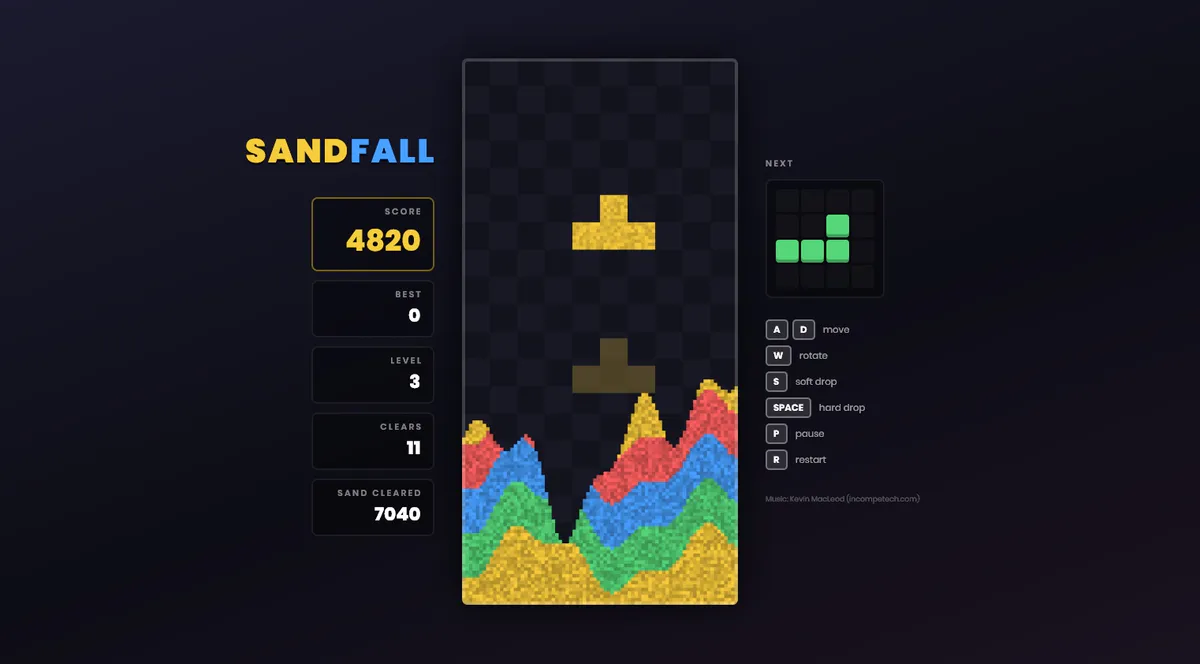 Sandfall media 4