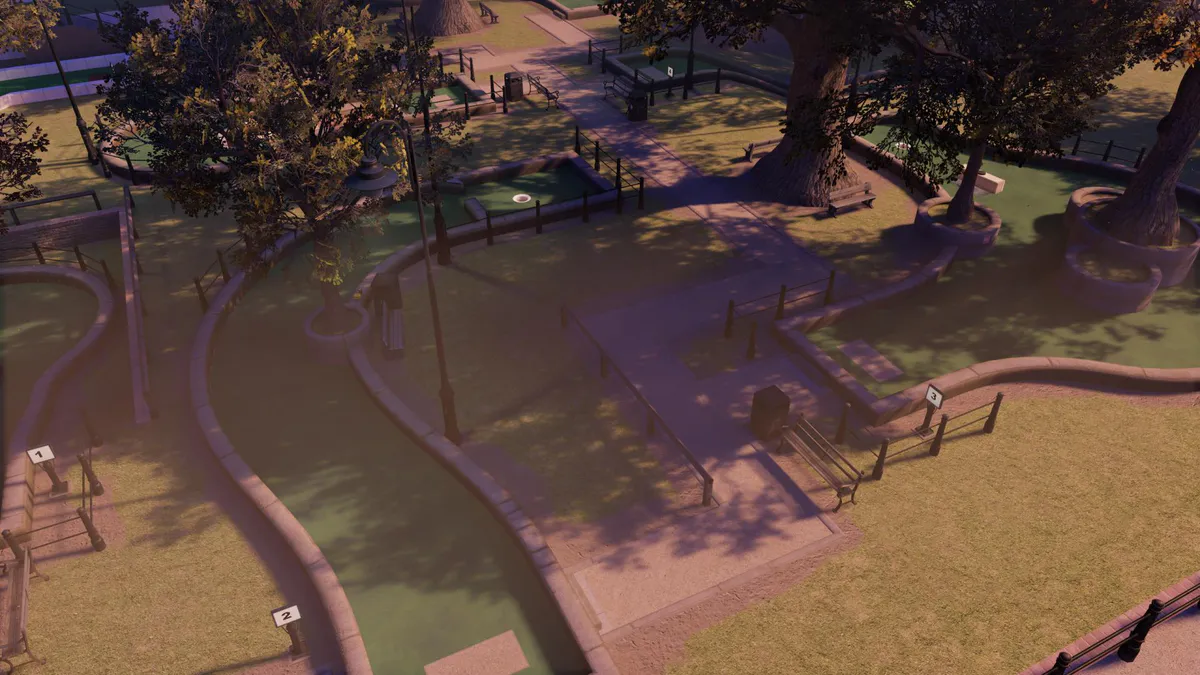 Minigolf Green