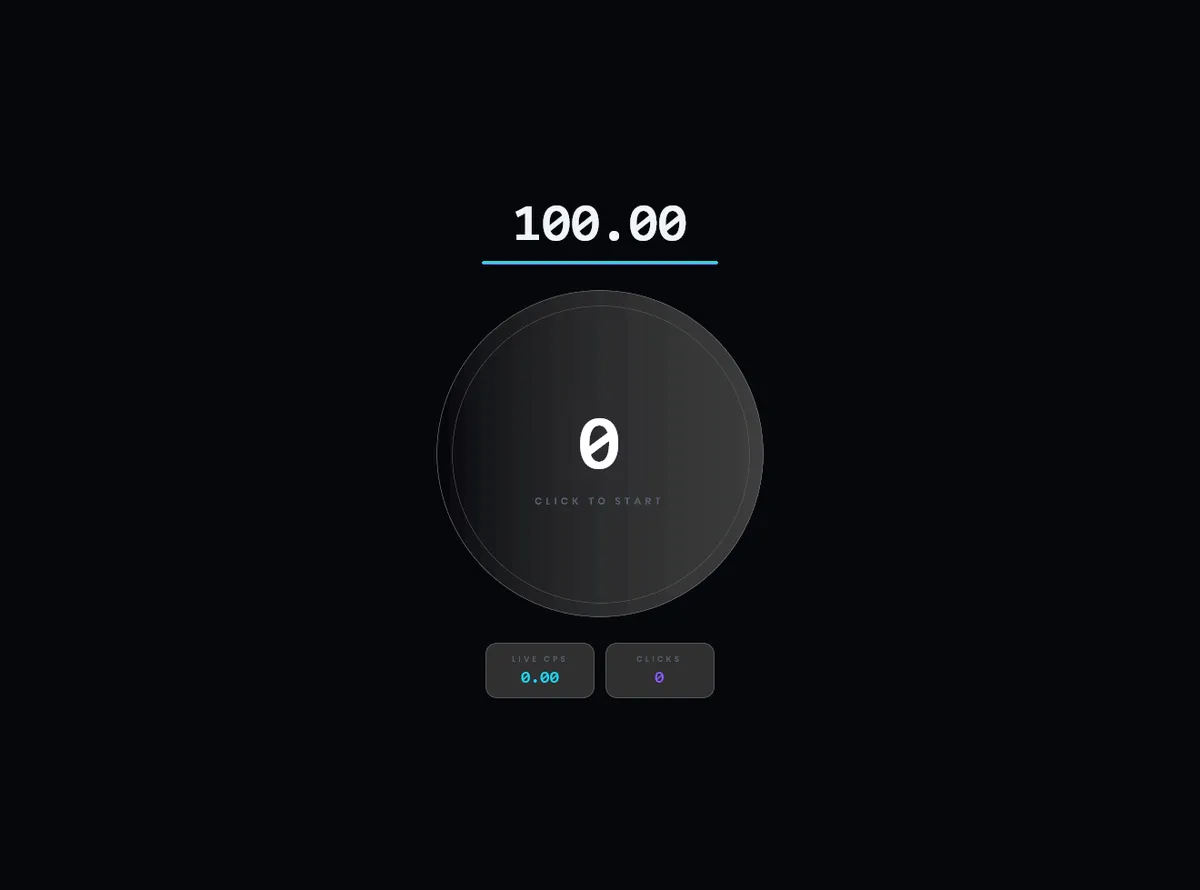 Speed Clicker