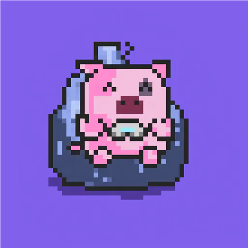 Bald Pig logo
