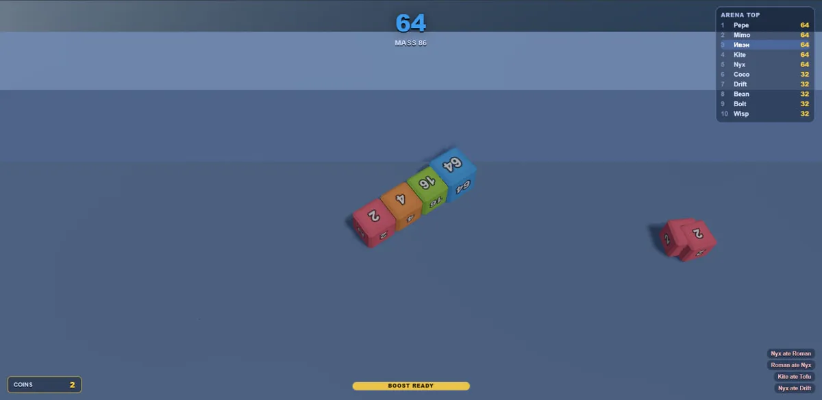 Snake 2048