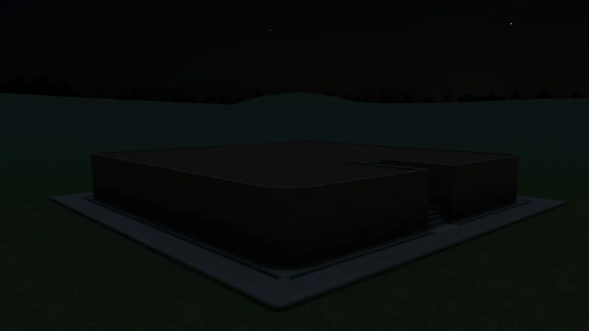 Flat grass - Night media 3