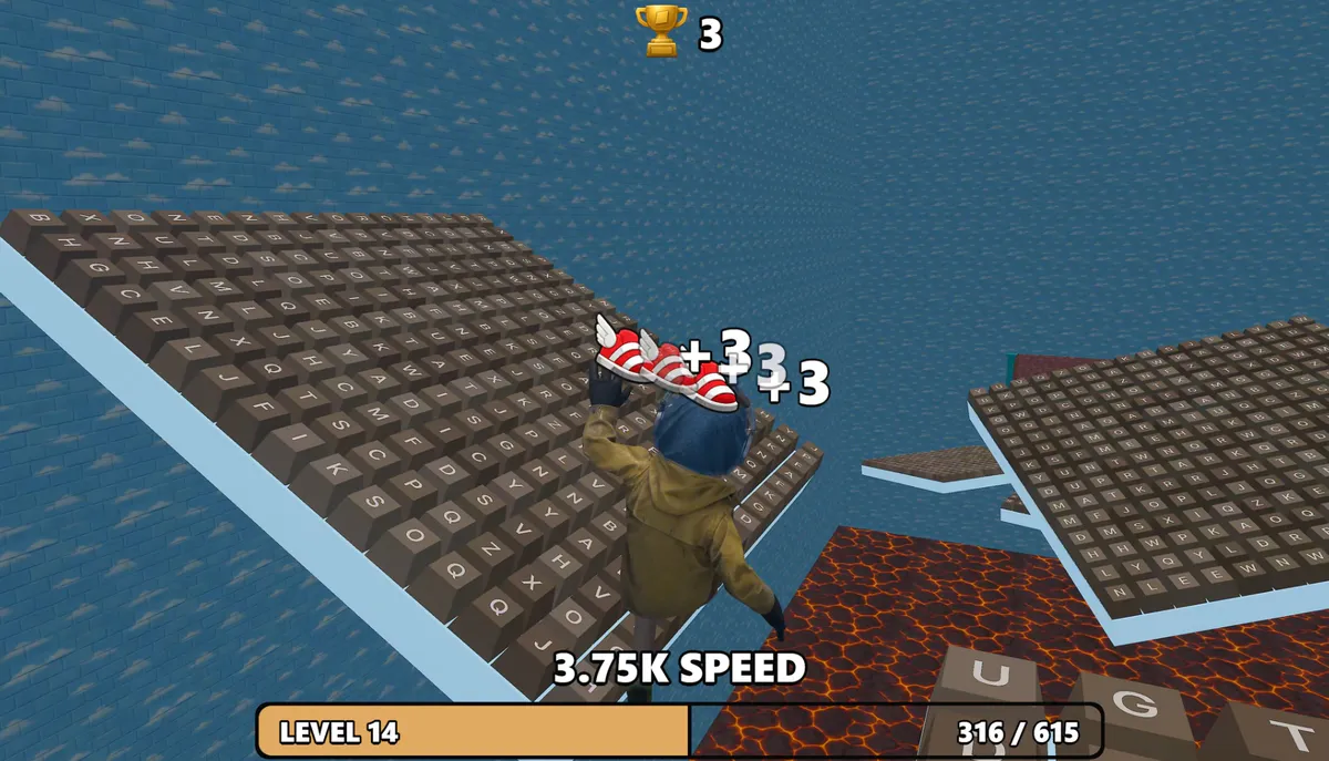 +1 KEYBOARD ESCAPE | GAIN SPEED media 5