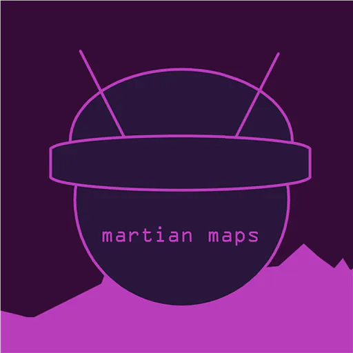 martian maps logo