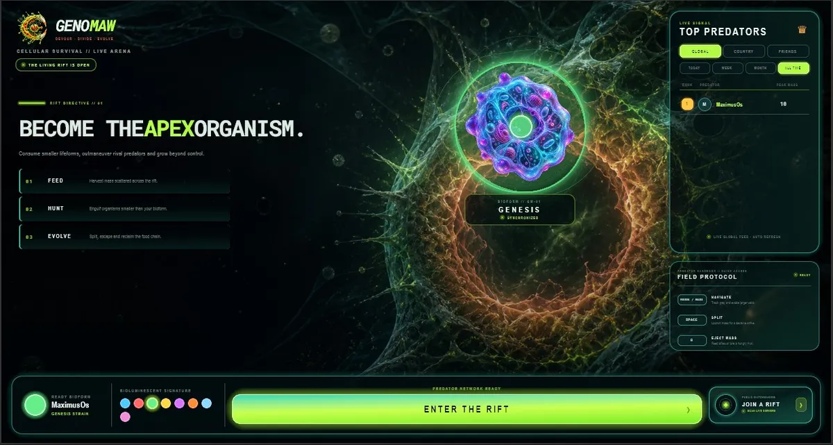 GENOMAW: CELL ARENA