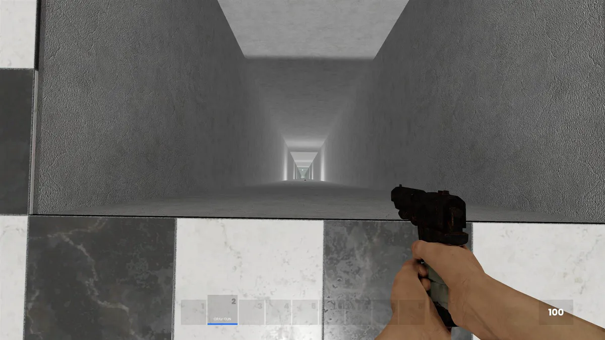 Glass Test Pit
