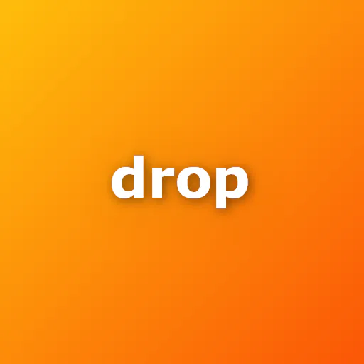 drop logo