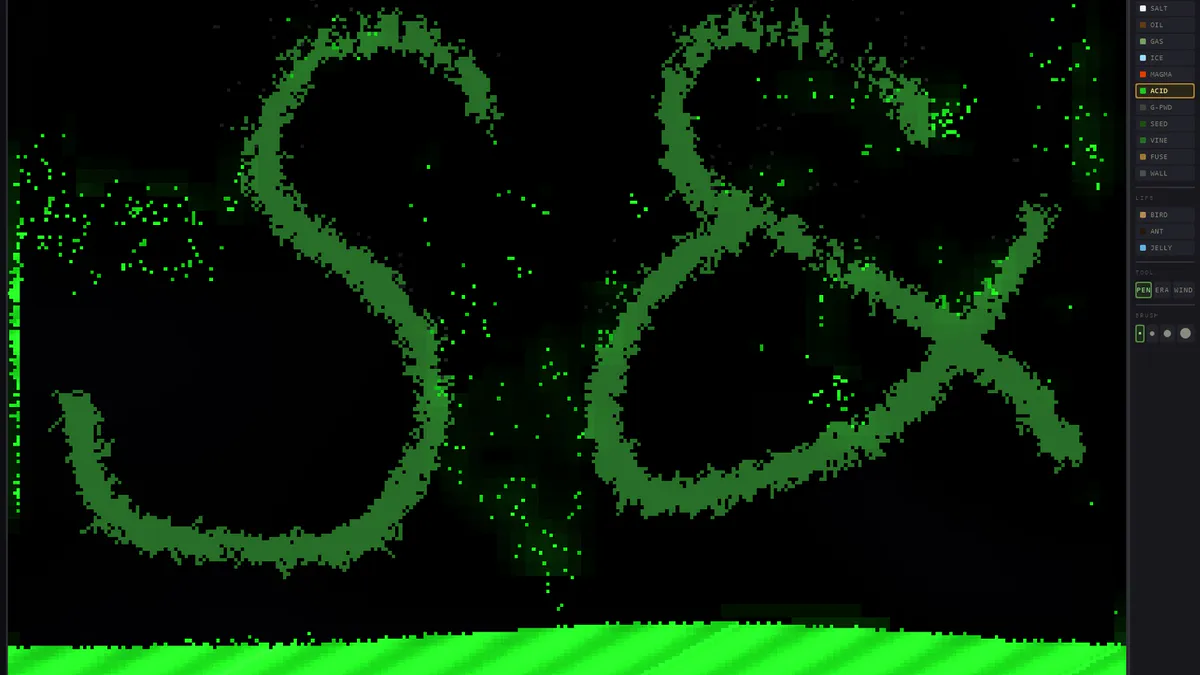 Powder simulator media 6