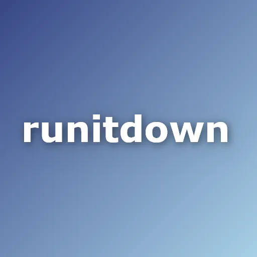 runitdown