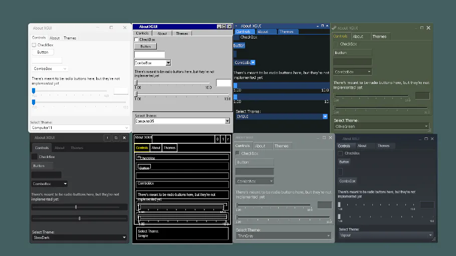 XGUI-3 Test