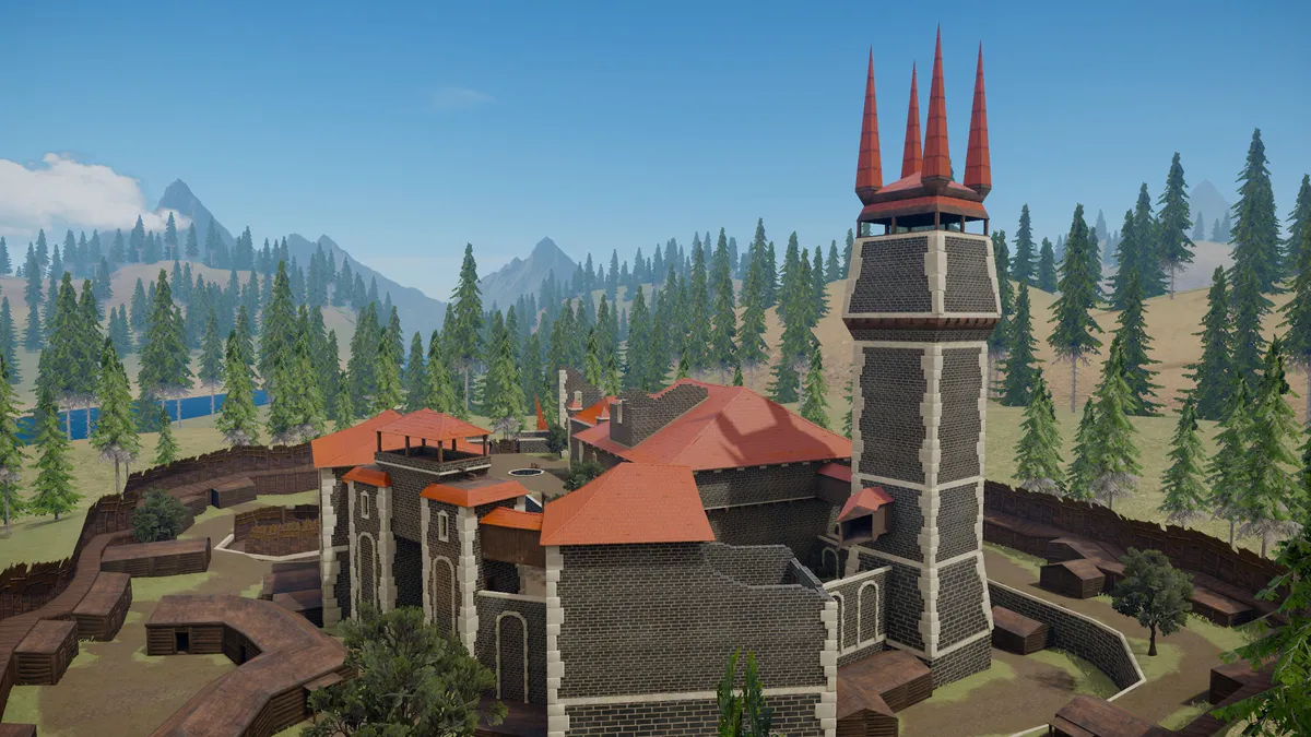 Old Gothic Castle
