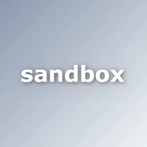 sandbox