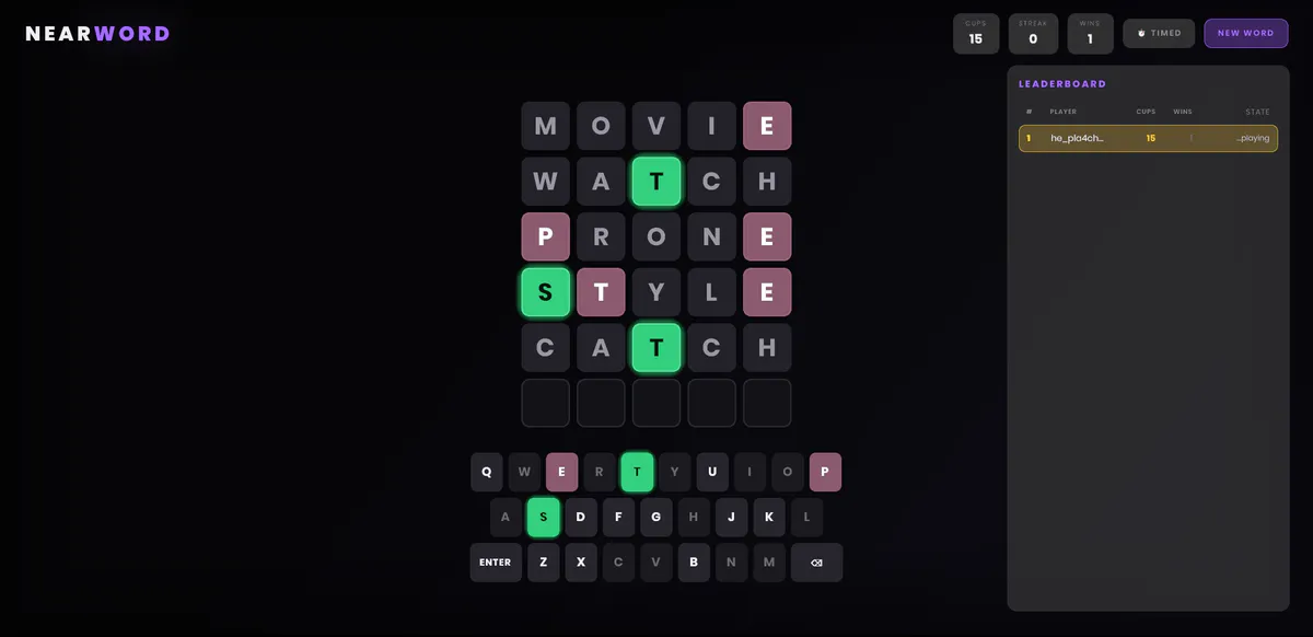 Nearword