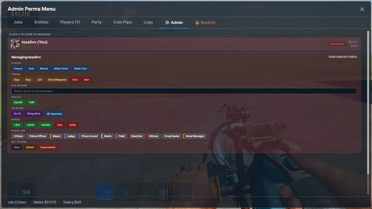 Admin Perms Sandbox media 4