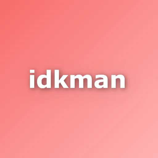 idkman logo