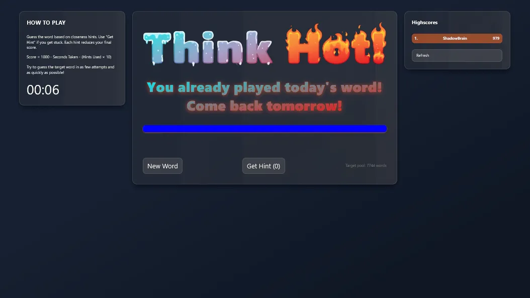 Think Hot!