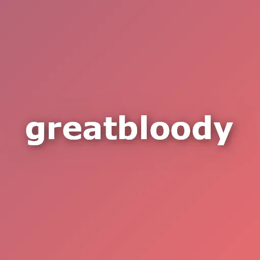 greatbloody logo