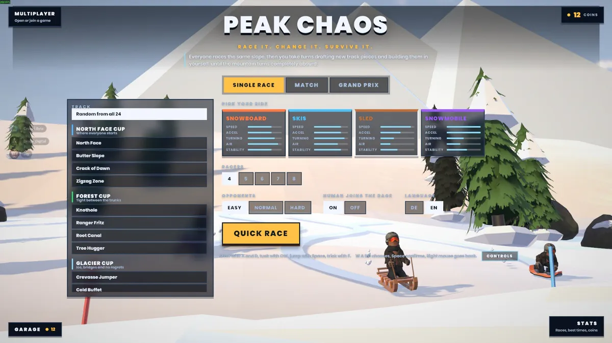 PEAK CHAOS