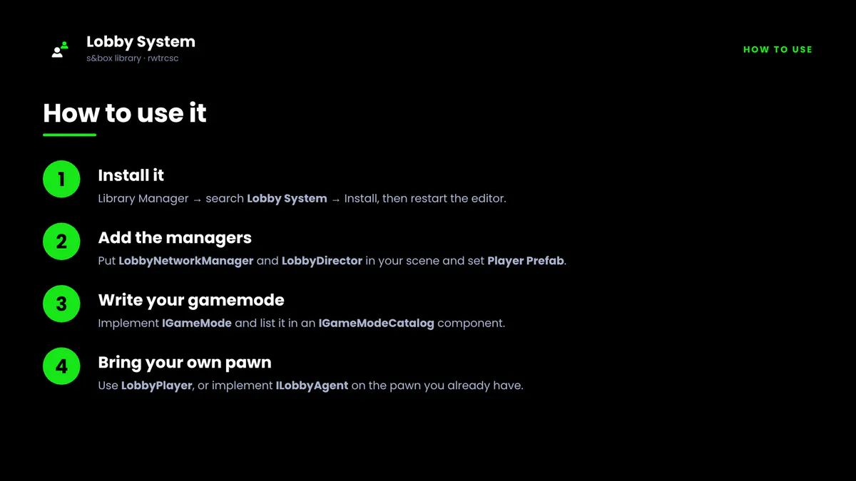 Lobby System media 3