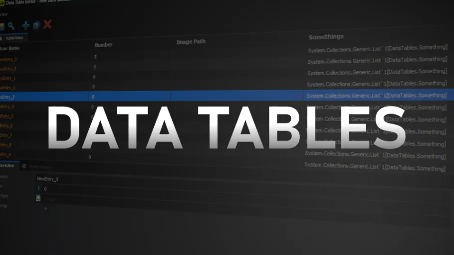 Data Tables