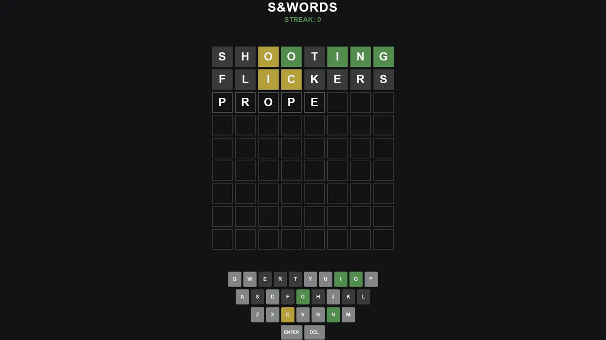 S&WORDS