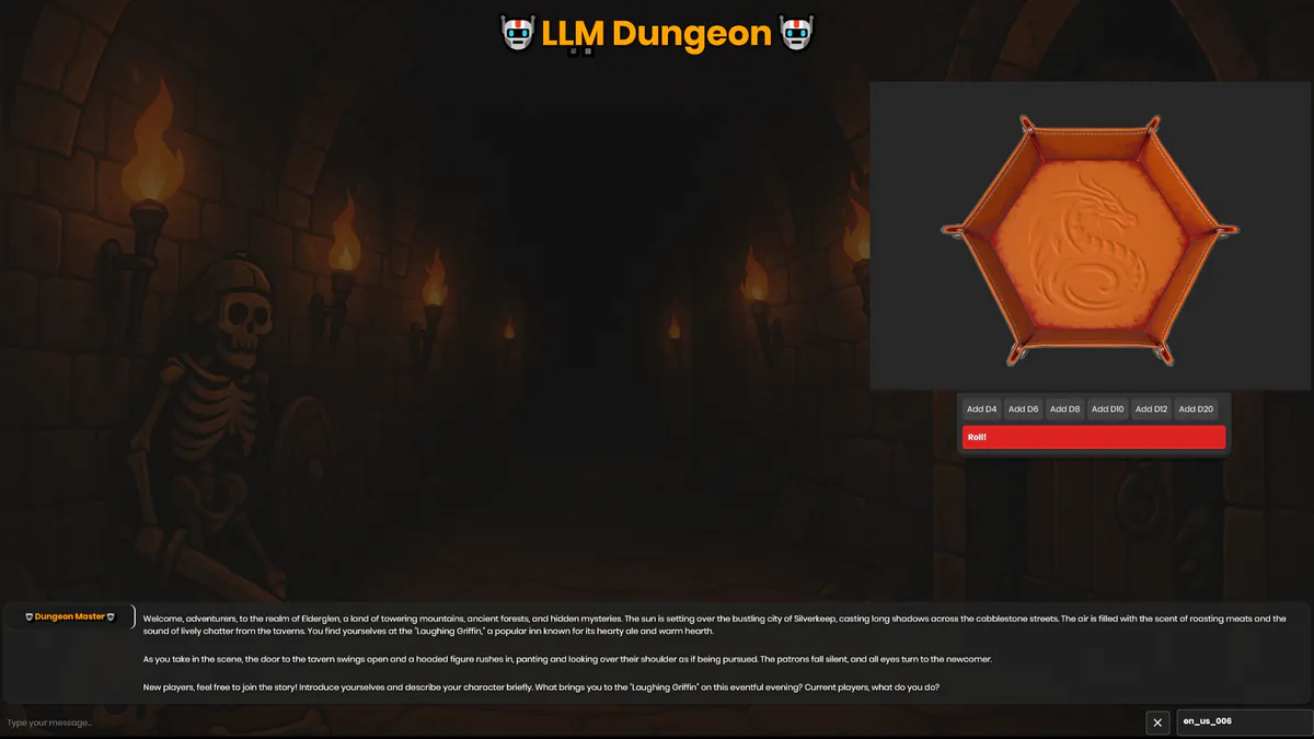 LLM Dungeon