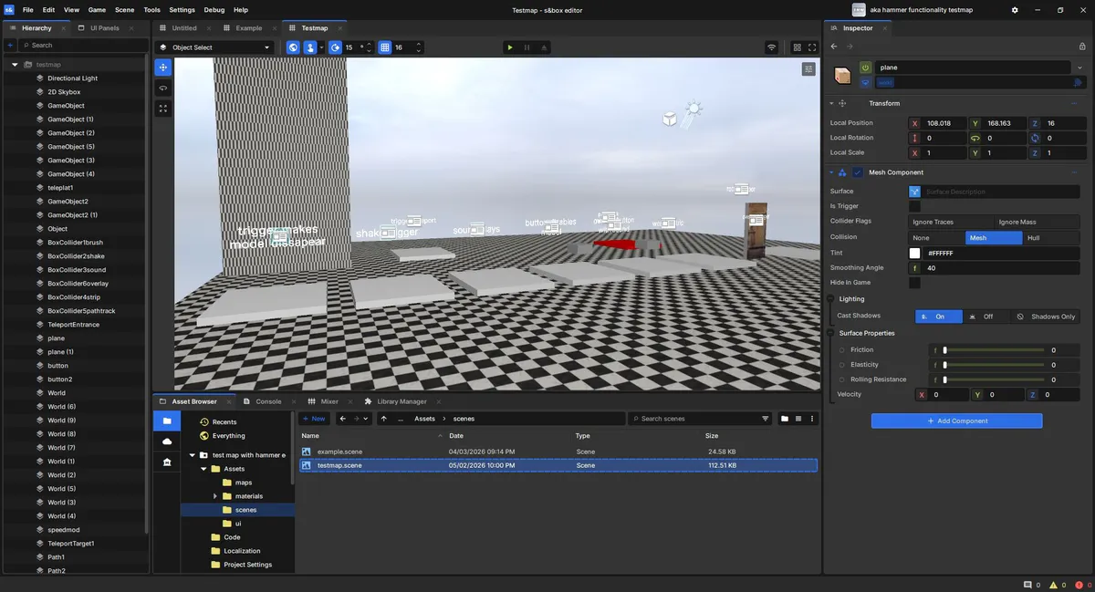 functionality testmap media 2