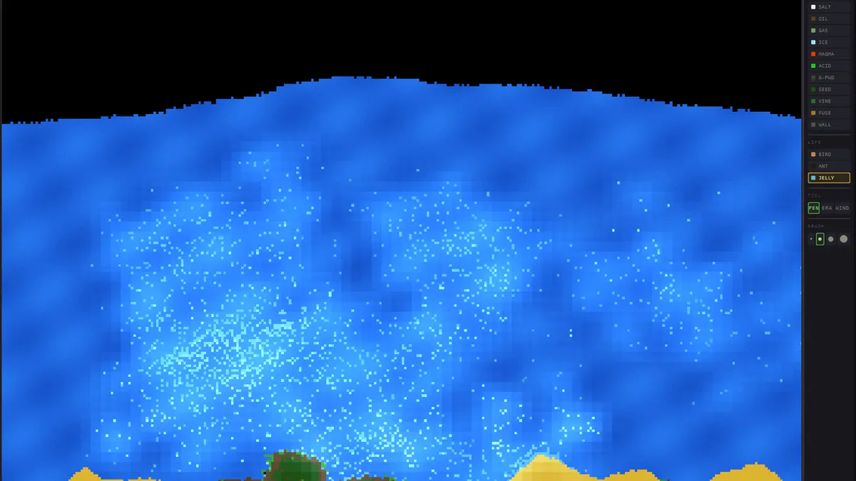 Powder simulator media 5