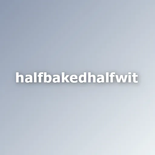 halfbakedhalfwit logo