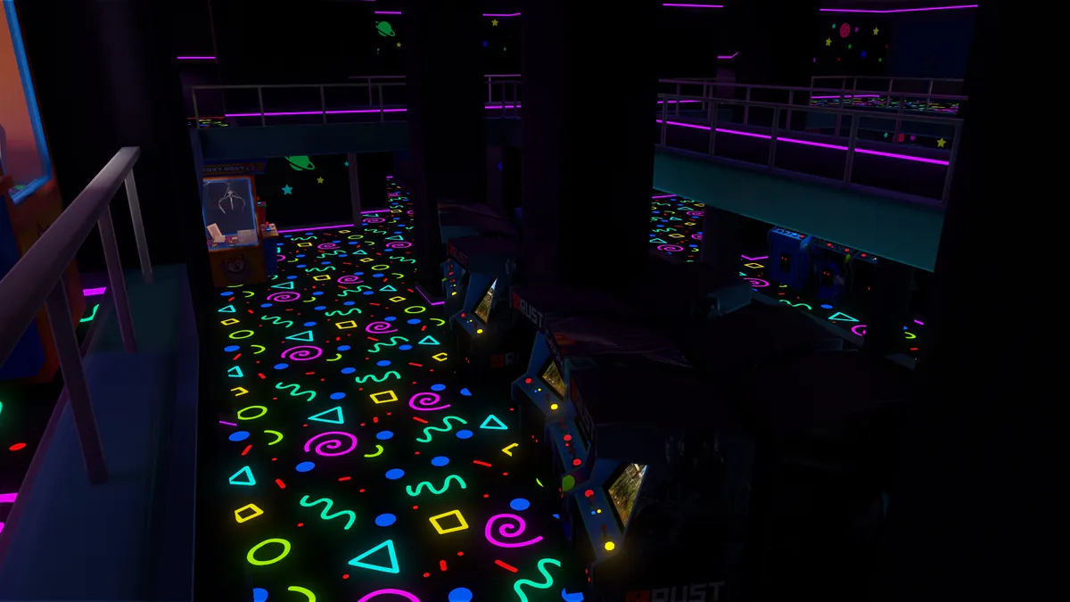 Stylized Arcade Arena