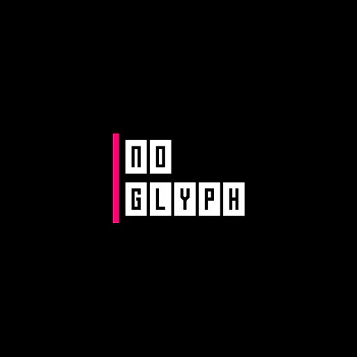 NoGlyph logo