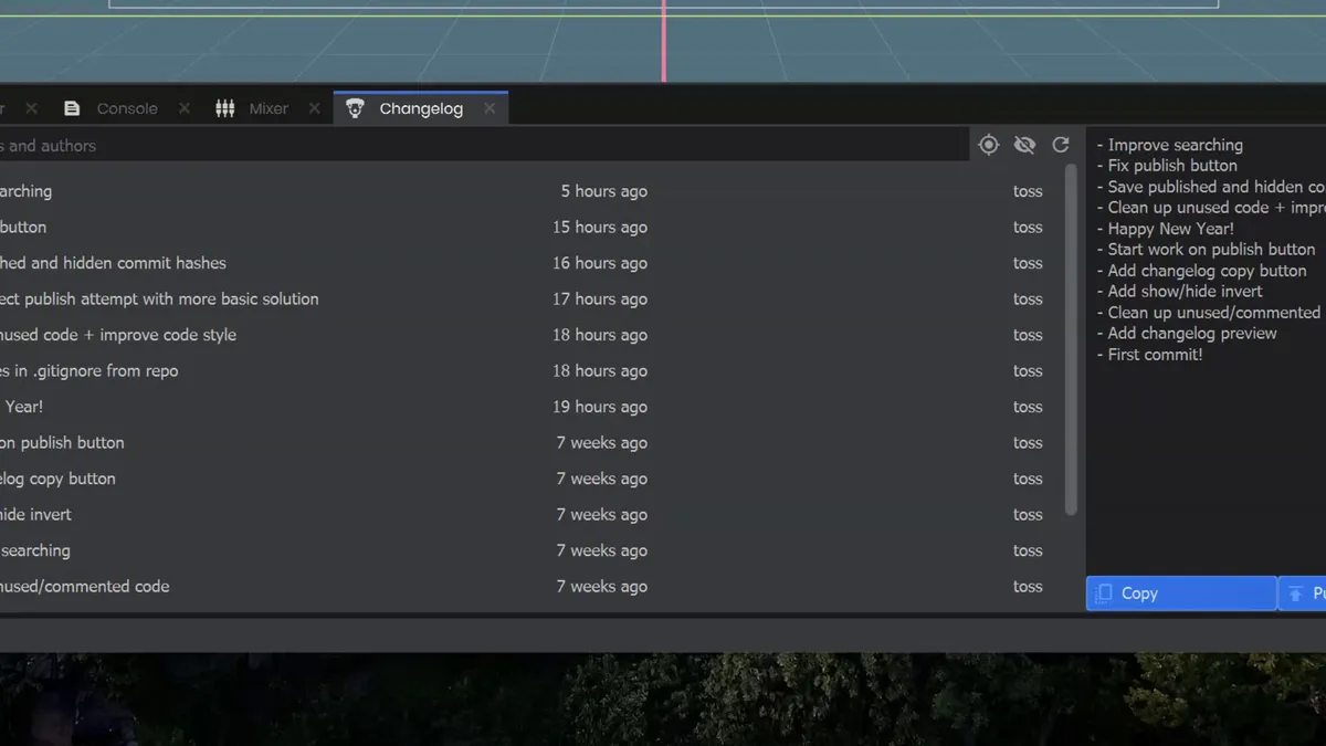 Changelog