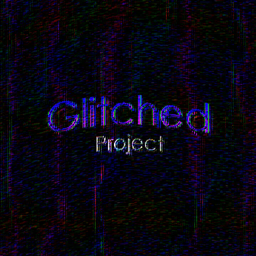 GlitchedProject logo