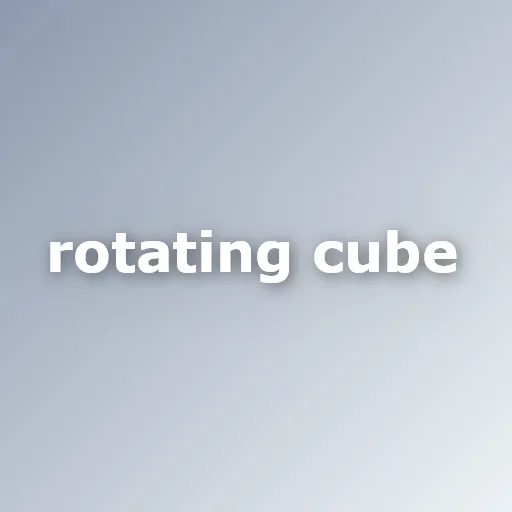 Rotating Cube