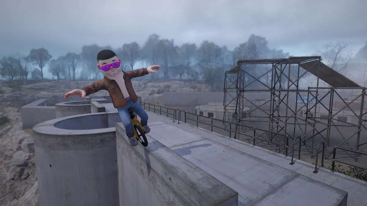 Unicycle Frenzy Bunker