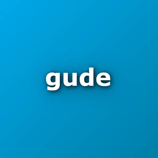 Gude logo