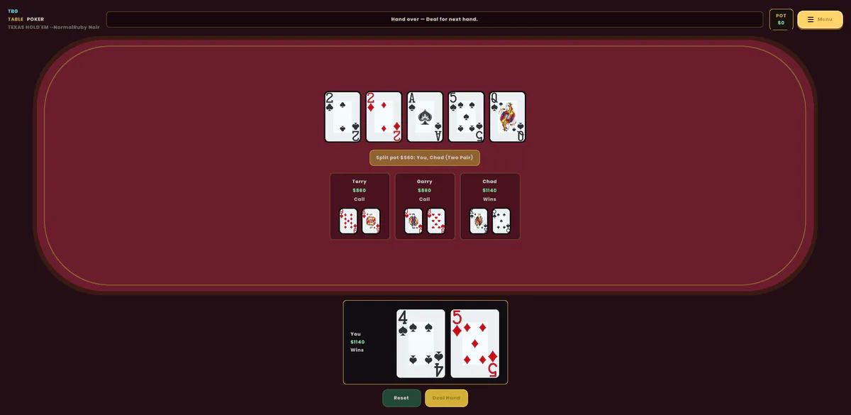 Table Poker media 5