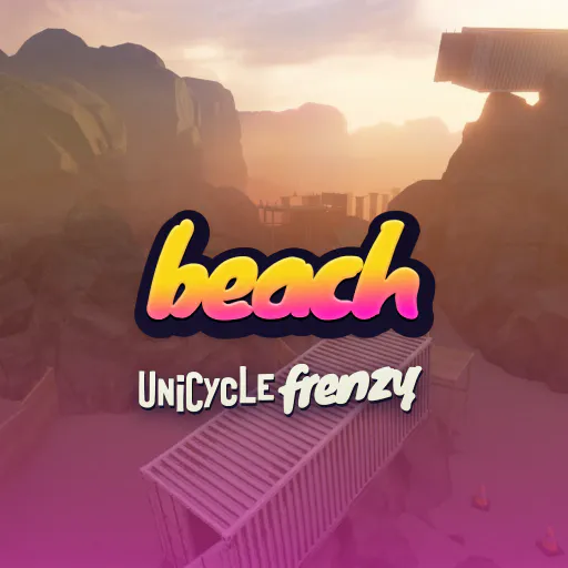 Unicycle Frenzy Beach