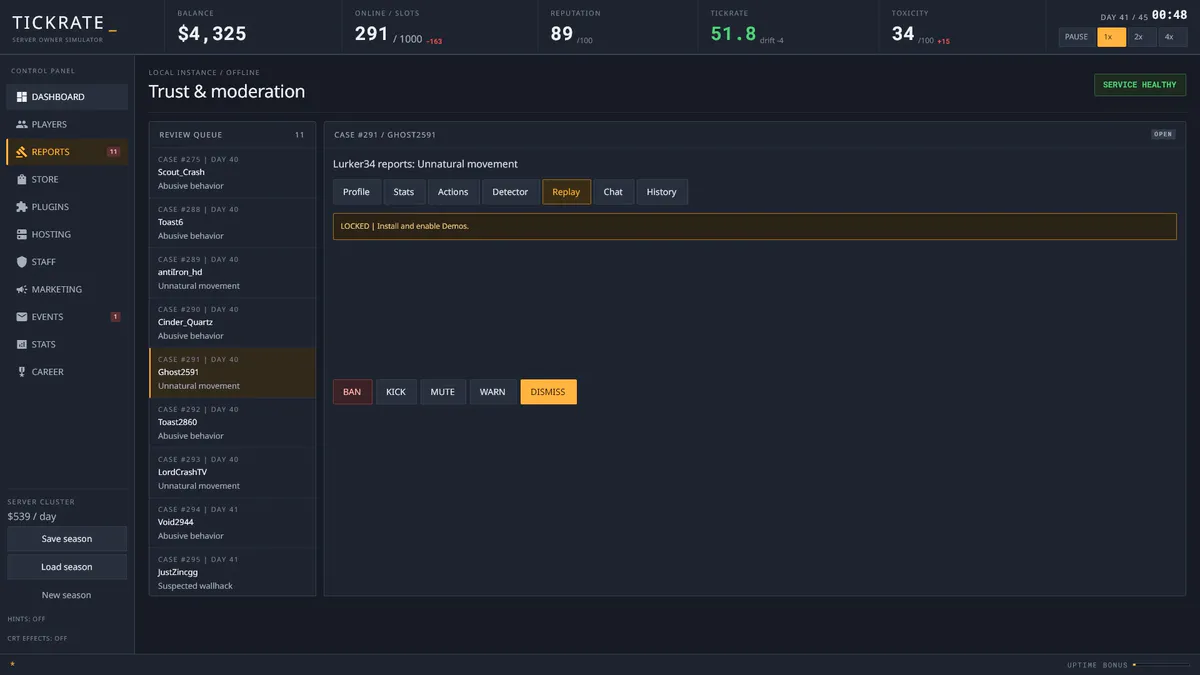 TICKRATE media 8
