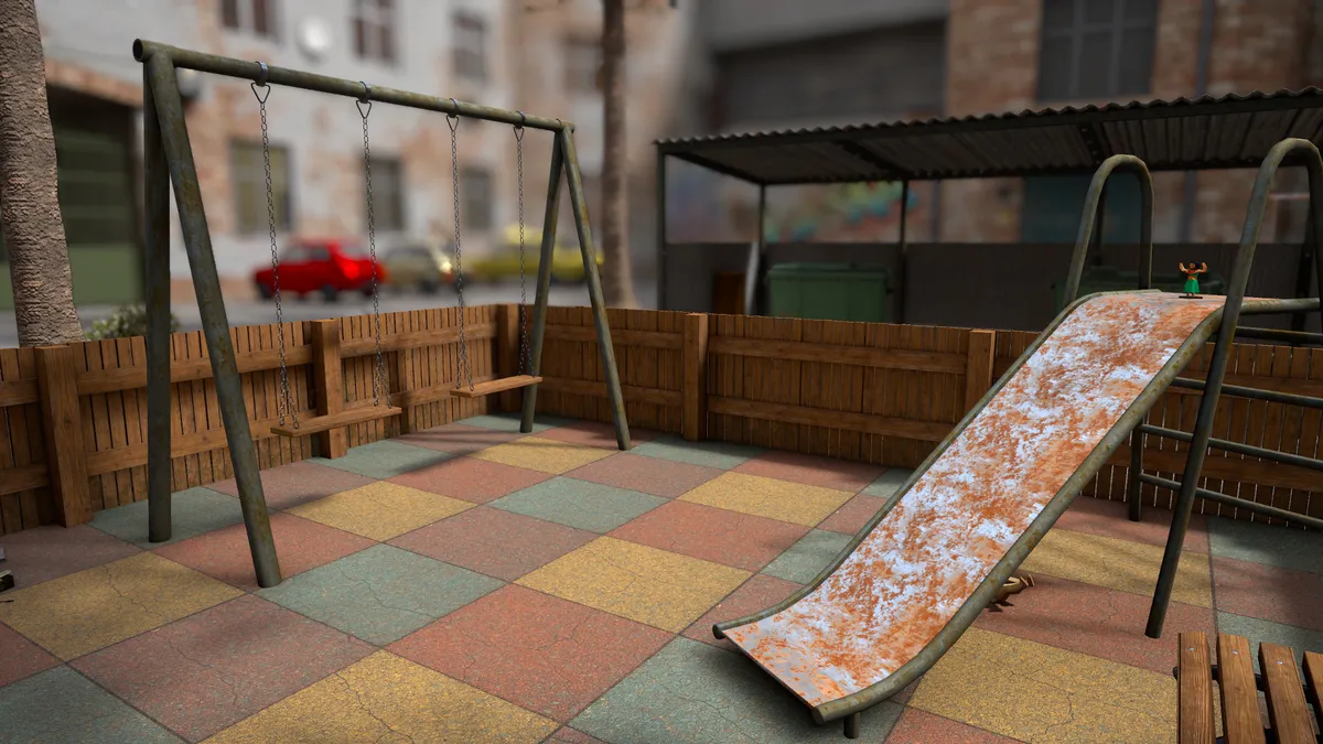 PRL Podwórko / Polish Courtyard media 3