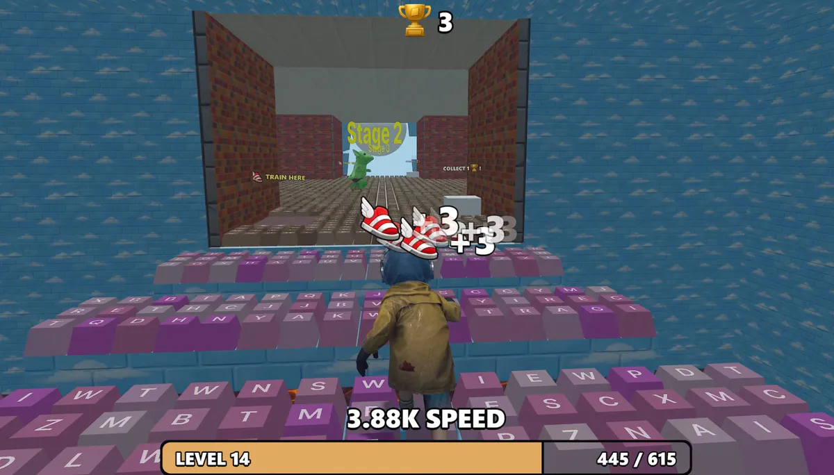 +1 KEYBOARD ESCAPE | GAIN SPEED media 4