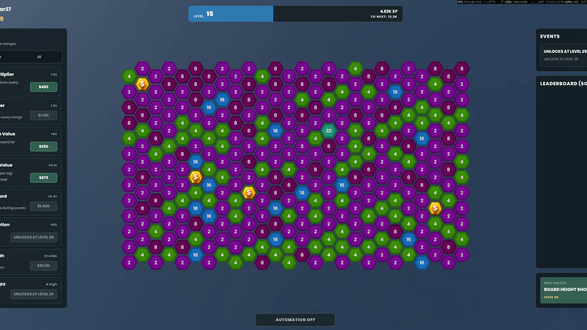 Hex Merge Empire