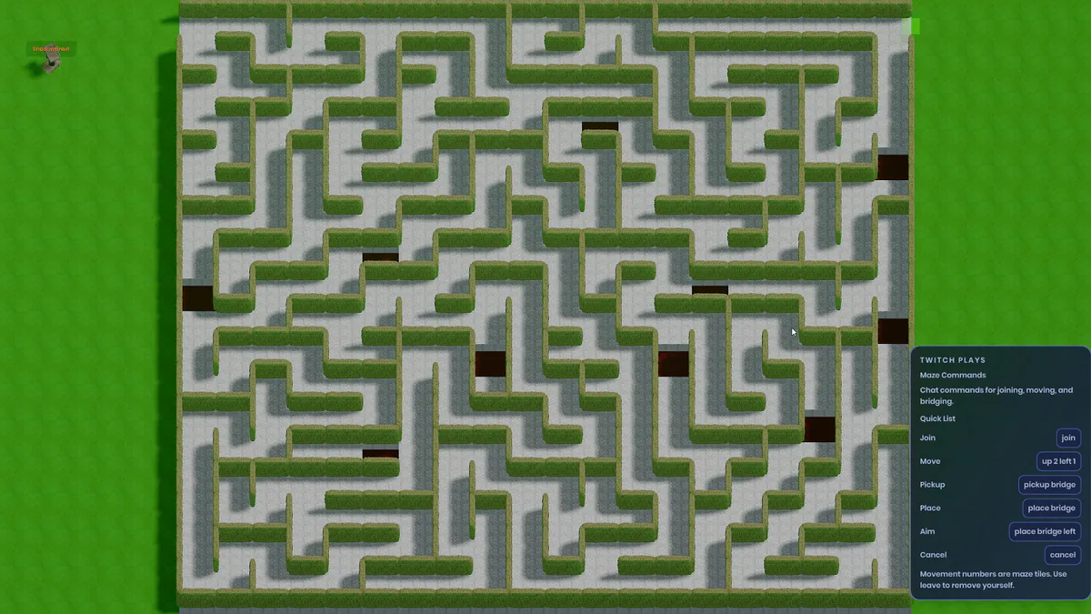 Streamer Maze media 3