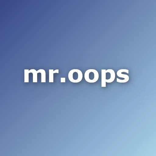 Mr.Oops